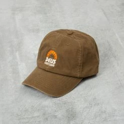 Deus Ex Machina Sunrise Dad Cap - Desert Palm
