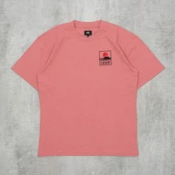 Edwin Sunset On Mt Fuji S/S Tee - Dusty Rose