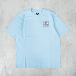 Edwin Sunset On Mt Fuji S/S Tee - Sky Blue
