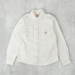 Deus Ex Machina Vacay Cord Shirt - Dirty White