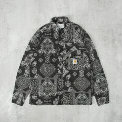Carhartt WIP Verse L/S Shirt - Black Stone Wash