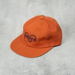 By Parra Weird Logo 6 Panel Cap - Cinnamon