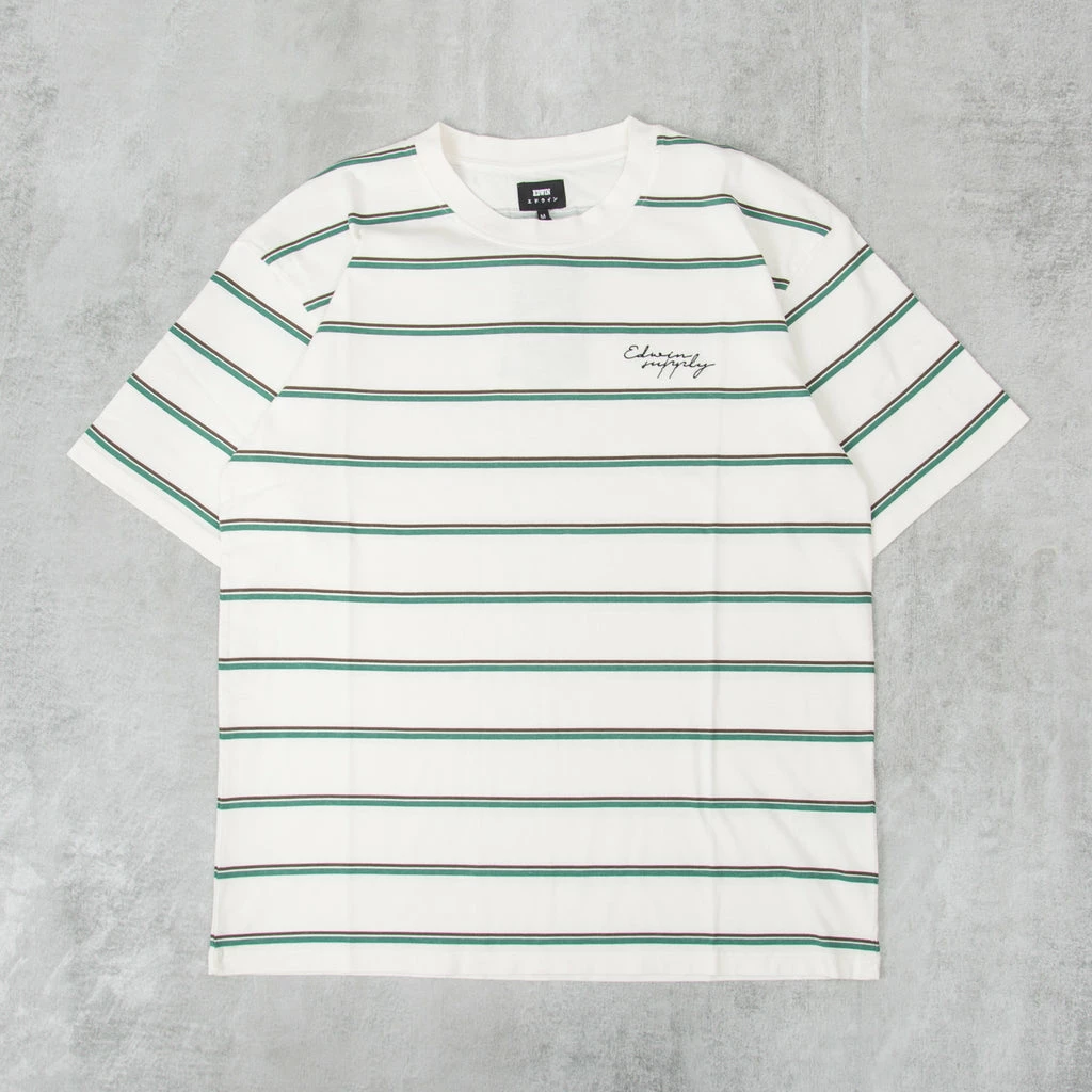 Edwin Windup S/S Tee - Whisper White 1 Edwin Windup S/S Tee - Whisper White