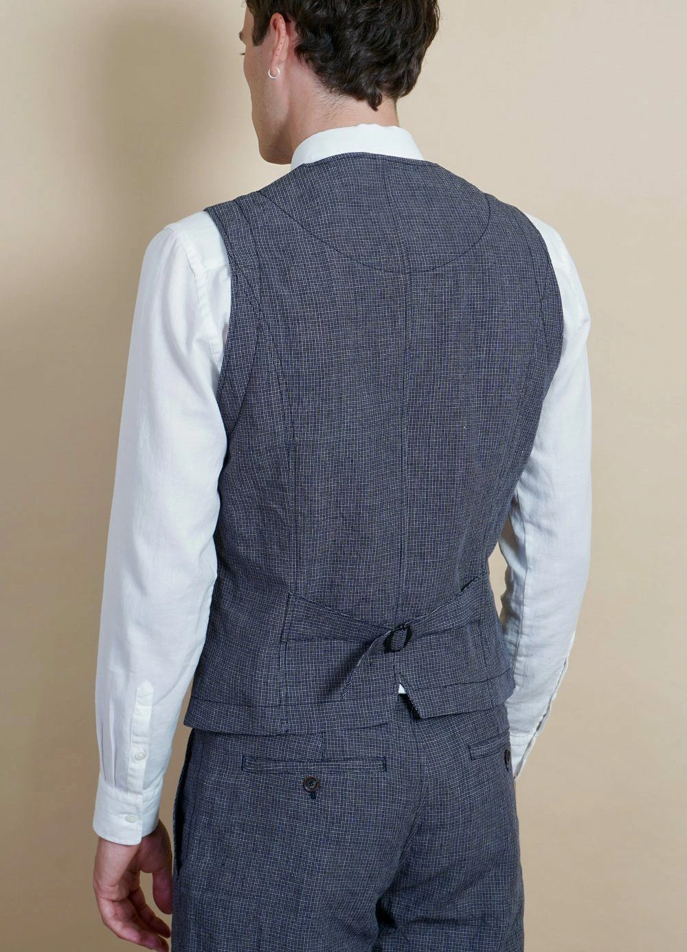 HANSEN GARMENTS HALFDAN | Classic Waistcoat | River - Image 3